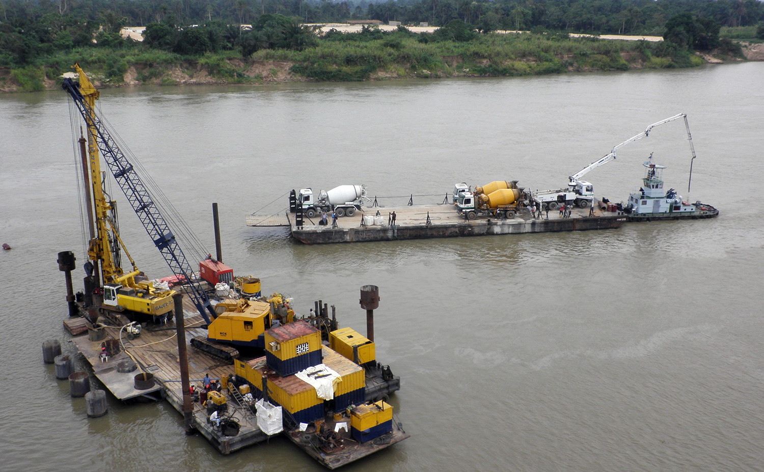 BORED PILES: OFF SHORE